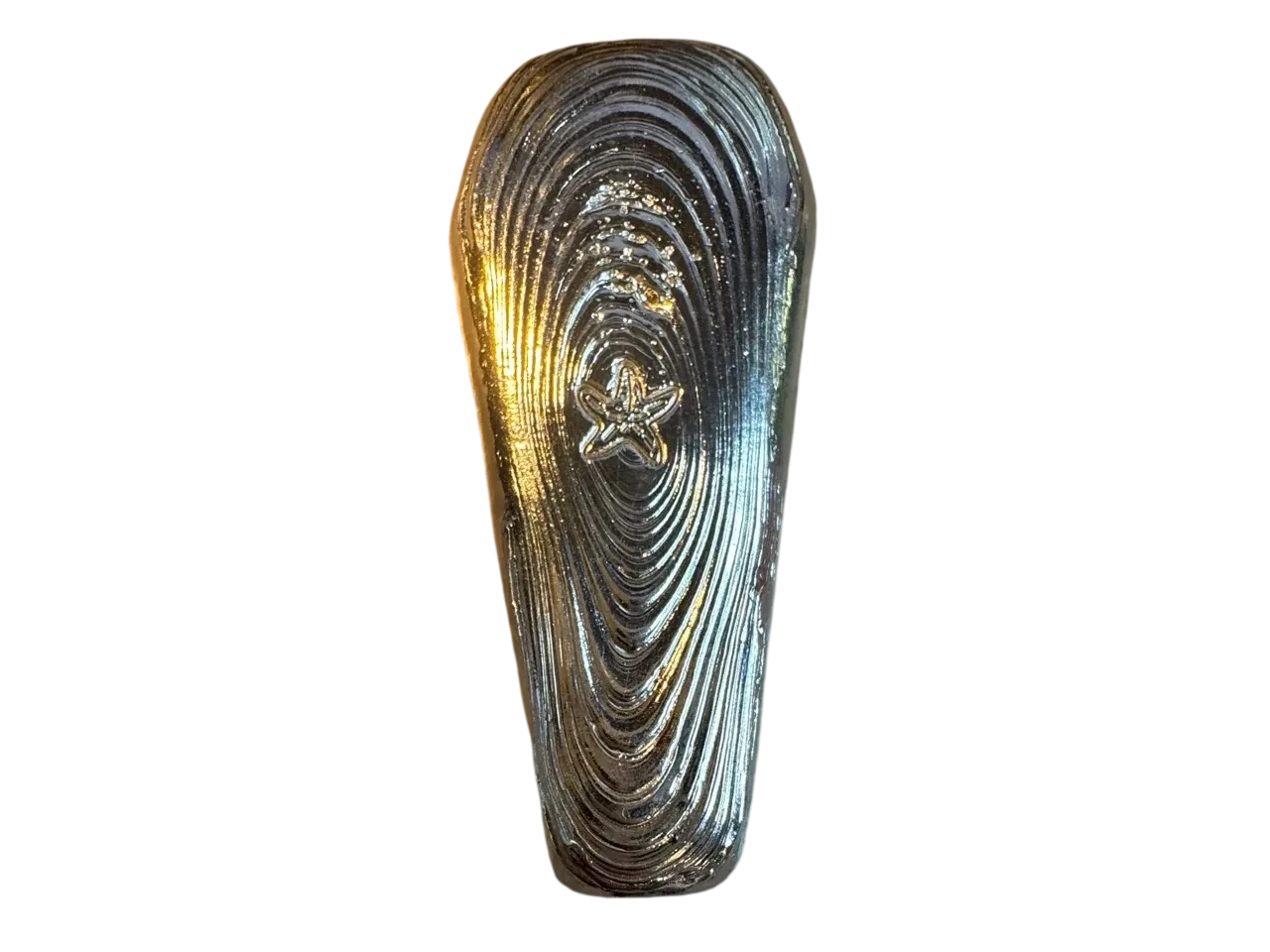 Starfish Silverworks Toned Coffin Pendant