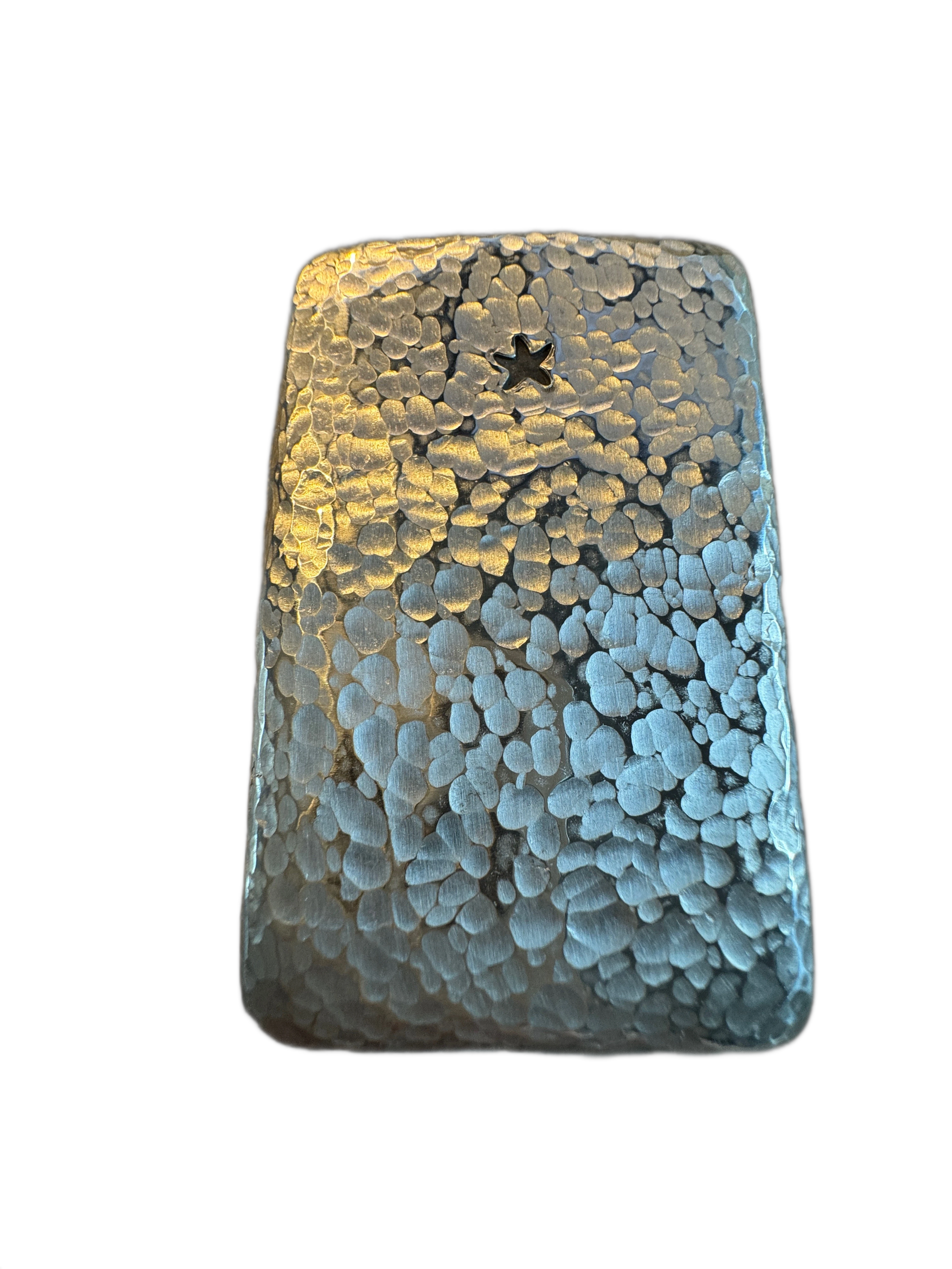 Starfish Silverworks Hammered Starfish Bar