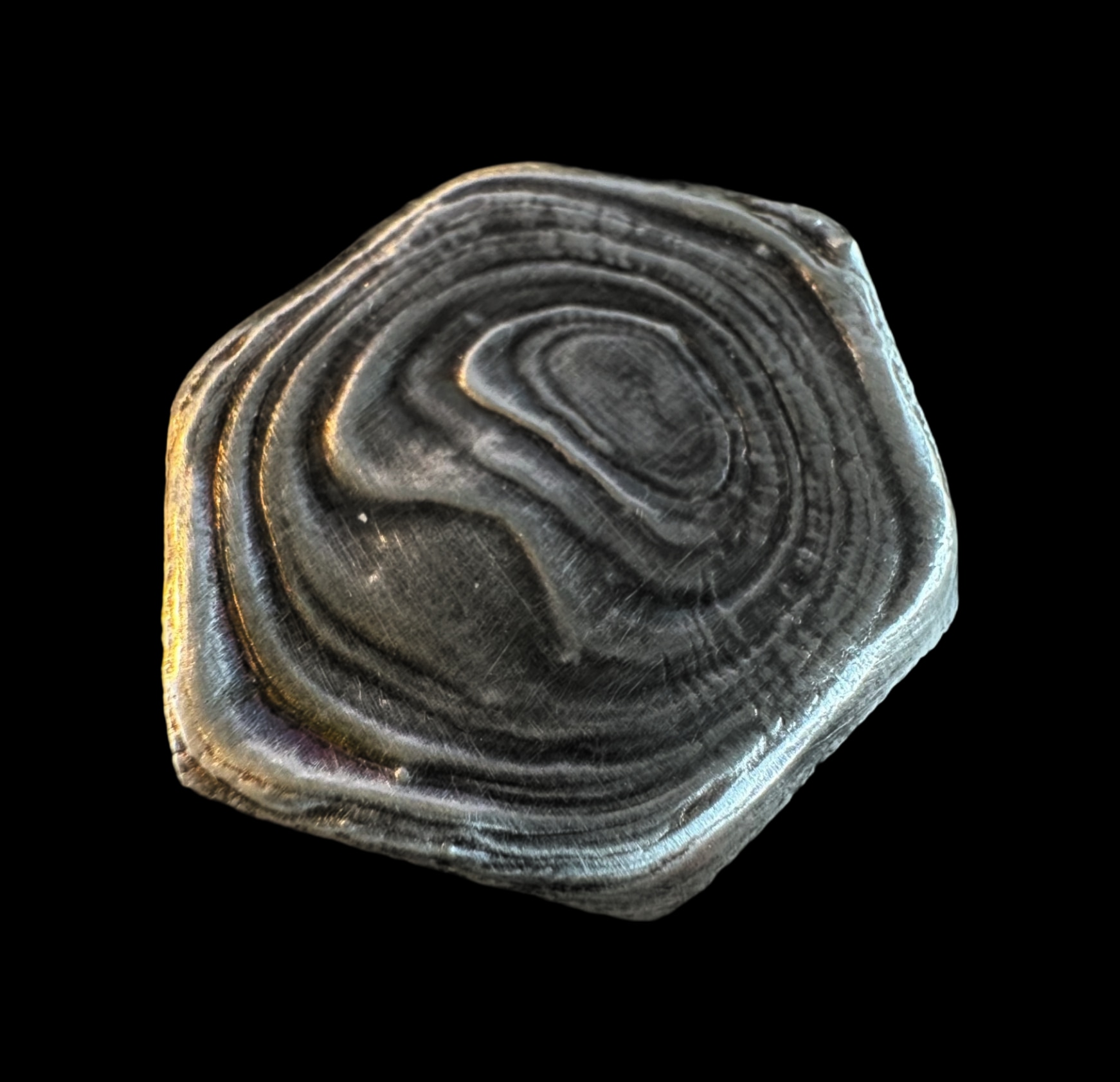 Starfish Antiqued Hexagon 2025